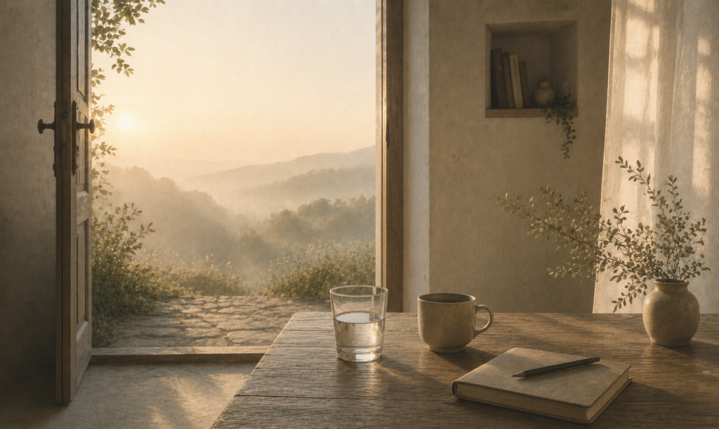 A quiet morning is a doorway | Adam Bicknell